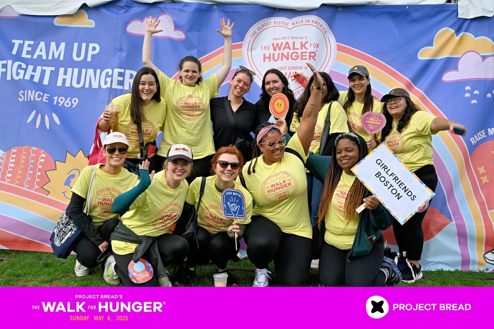 Ana Baptista at Project Bread's Walk for Hunger